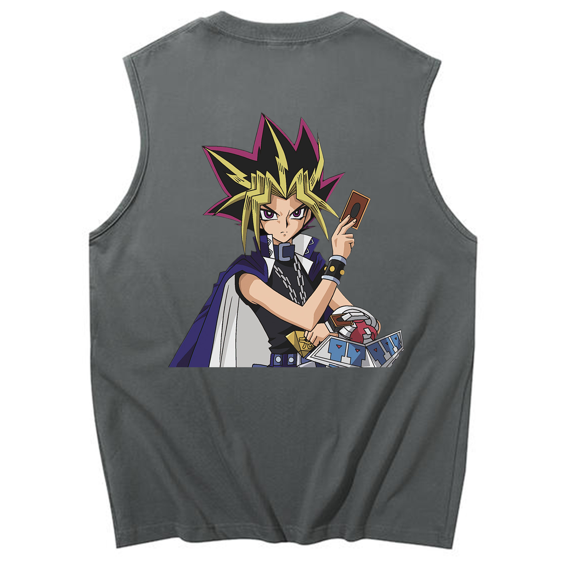 （画像用） 遊☆戯☆王 Yu-Gi-Oh! コットン100％タンクトップ（背面プリント）
